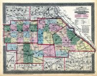 Audrain, Monroe, Pike and Ralls Counties, Missouri State Atlas 1873